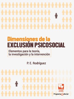 cover image of Dimensiones de la exclusión psicosocial.